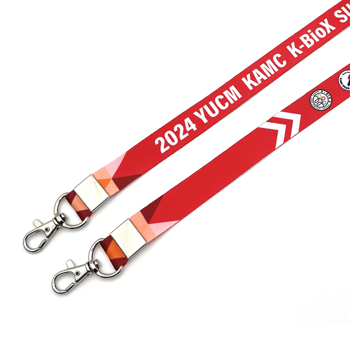 풀컬러인쇄 명찰 목걸이 #3-2 (15mm) - 특정패턴 디자인