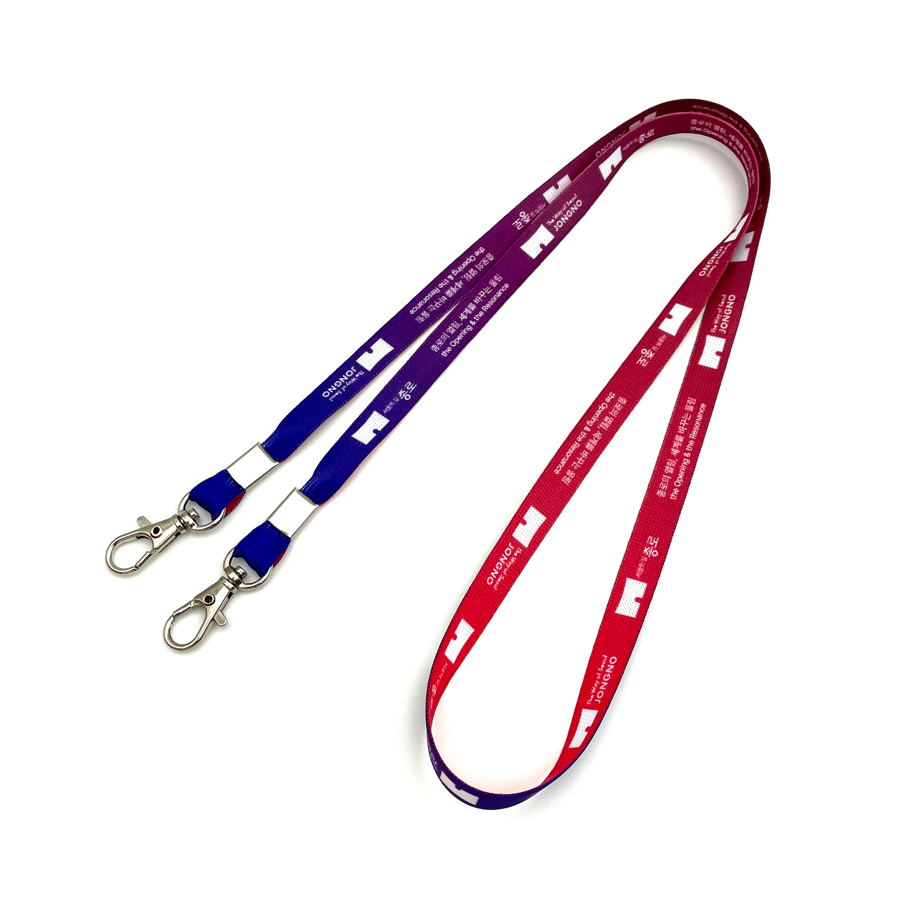 풀컬러인쇄 행사용 명찰목걸이 (10mm)