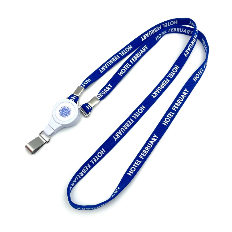 사원증 릴홀더 D형 목걸이 묶음판매(10mm 단색)