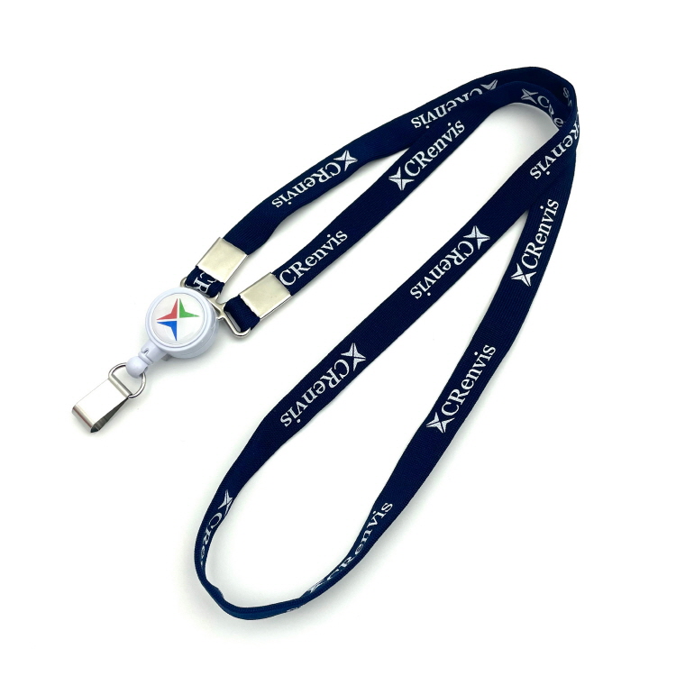 사원증 릴홀더 A형 목걸이 묶음판매(13mm 단색)