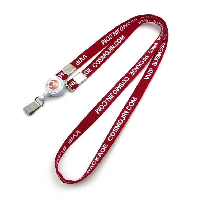 사원증 릴홀더 A형 목걸이 묶음판매(13mm 단색)