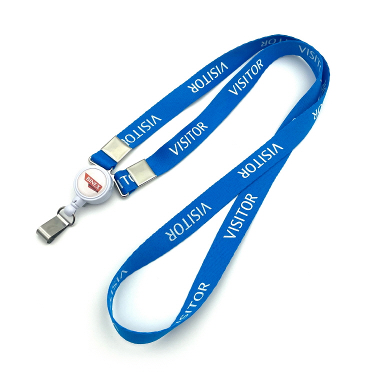 사원증 릴홀더 목걸이 방문증용(15mm 단색)
