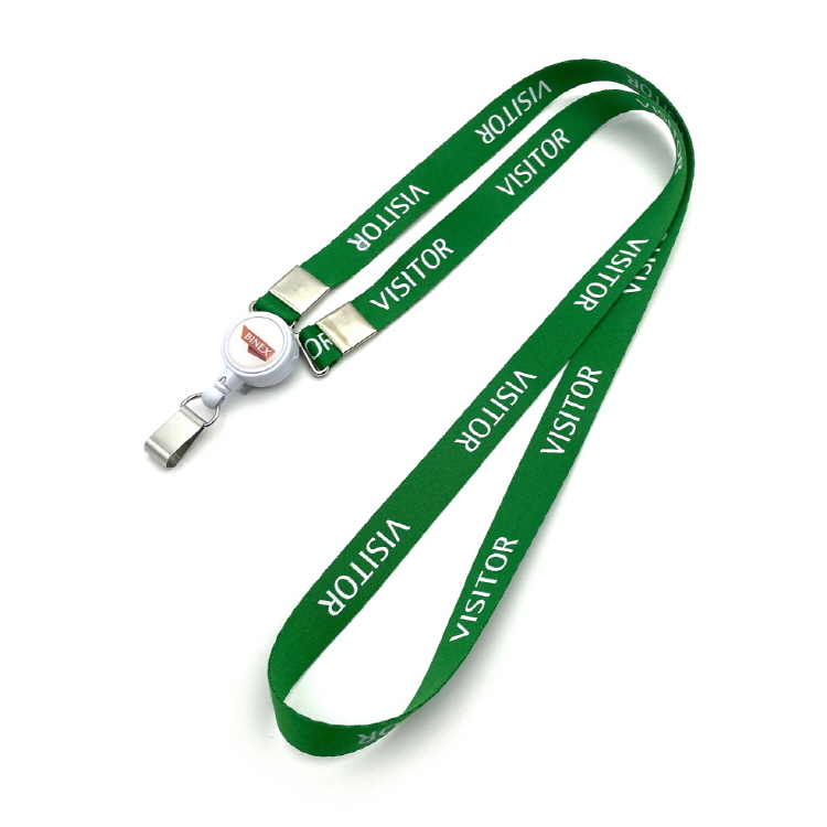 사원증 릴홀더 목걸이 방문증용(15mm 단색)