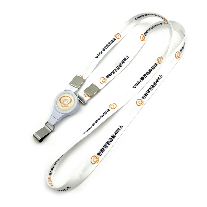 풀컬러 릴홀더 목걸이 D형 디자인#2 (13mm)