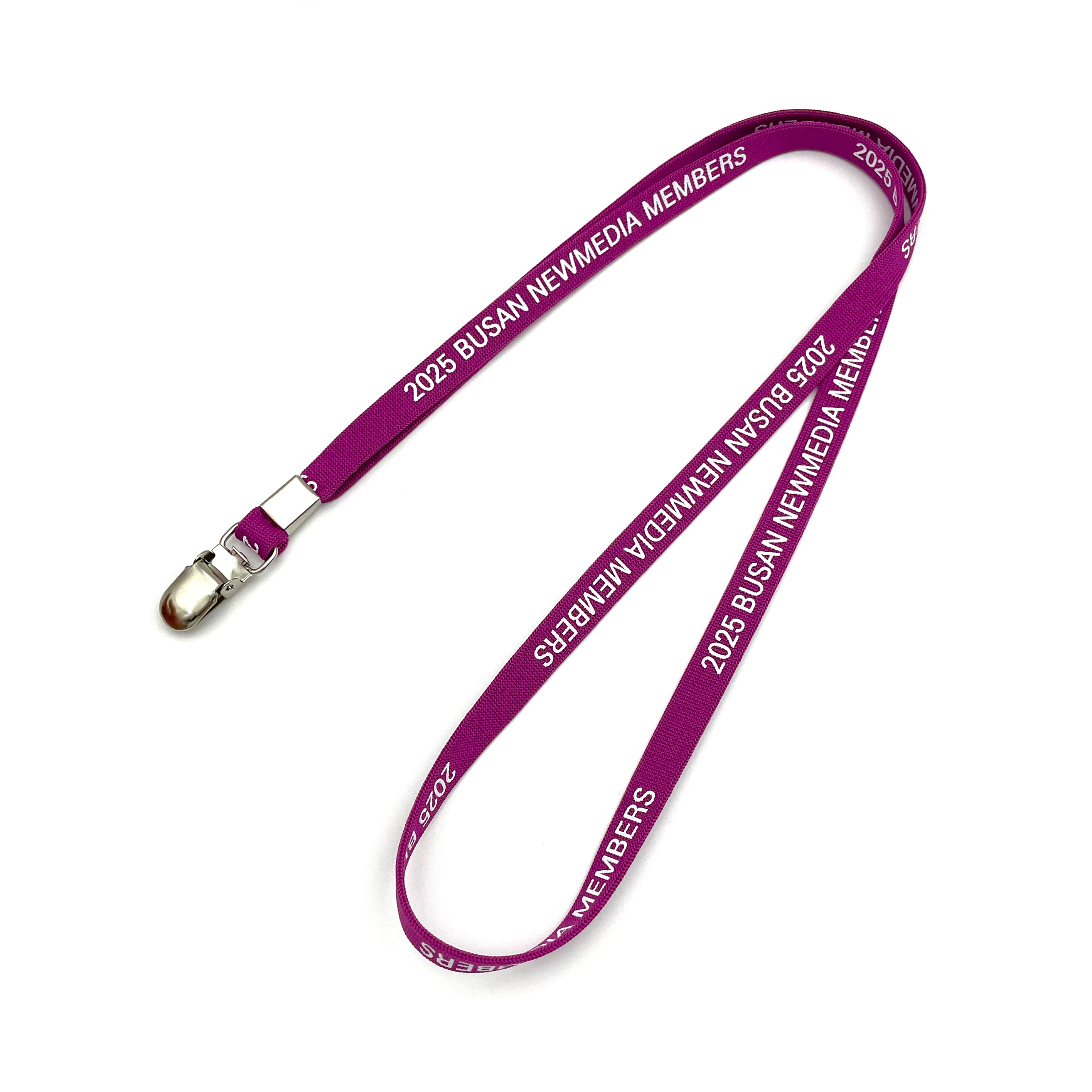 멜빵형 사원증 목걸이 (10mm + 단색인쇄)