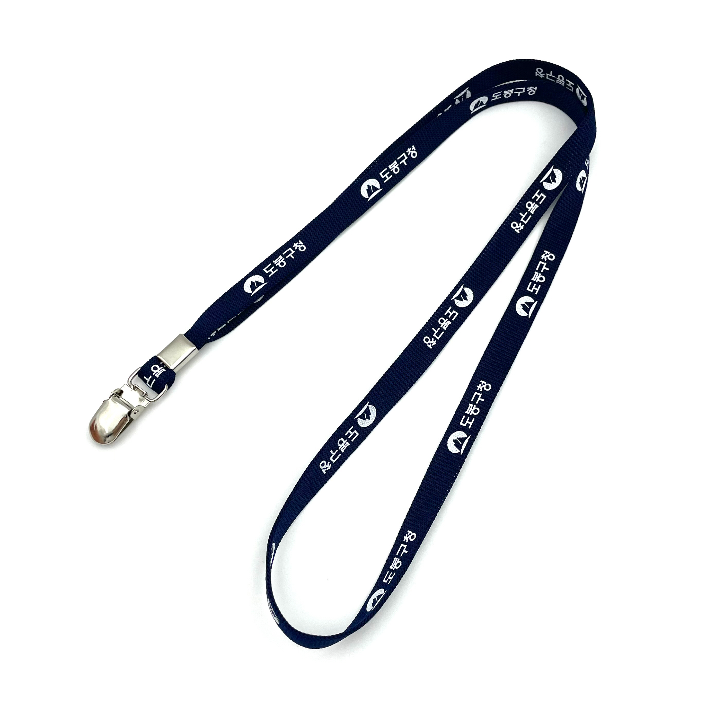 멜빵형 사원증 목걸이 (10mm + 단색인쇄)