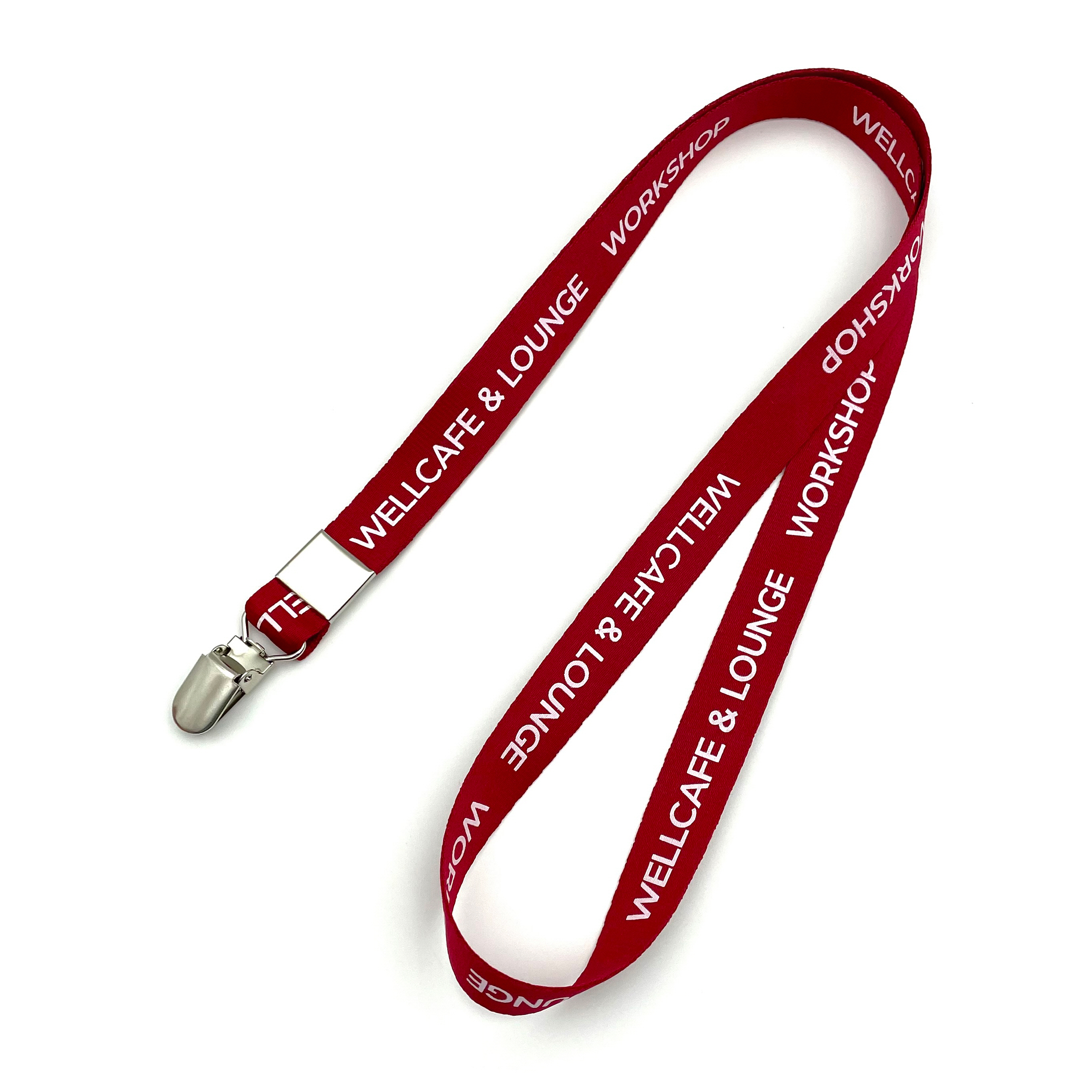 멜빵형 사원증 목걸이 (15mm + 단색인쇄)