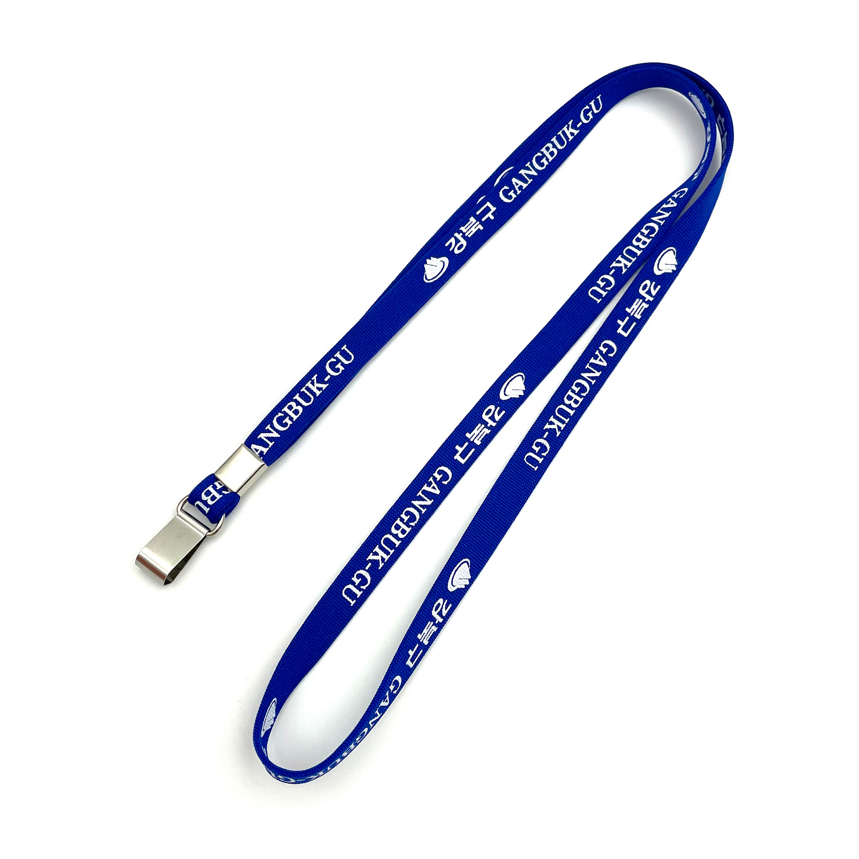 클립형 사원증 목걸이 (10mm + 단색인쇄)