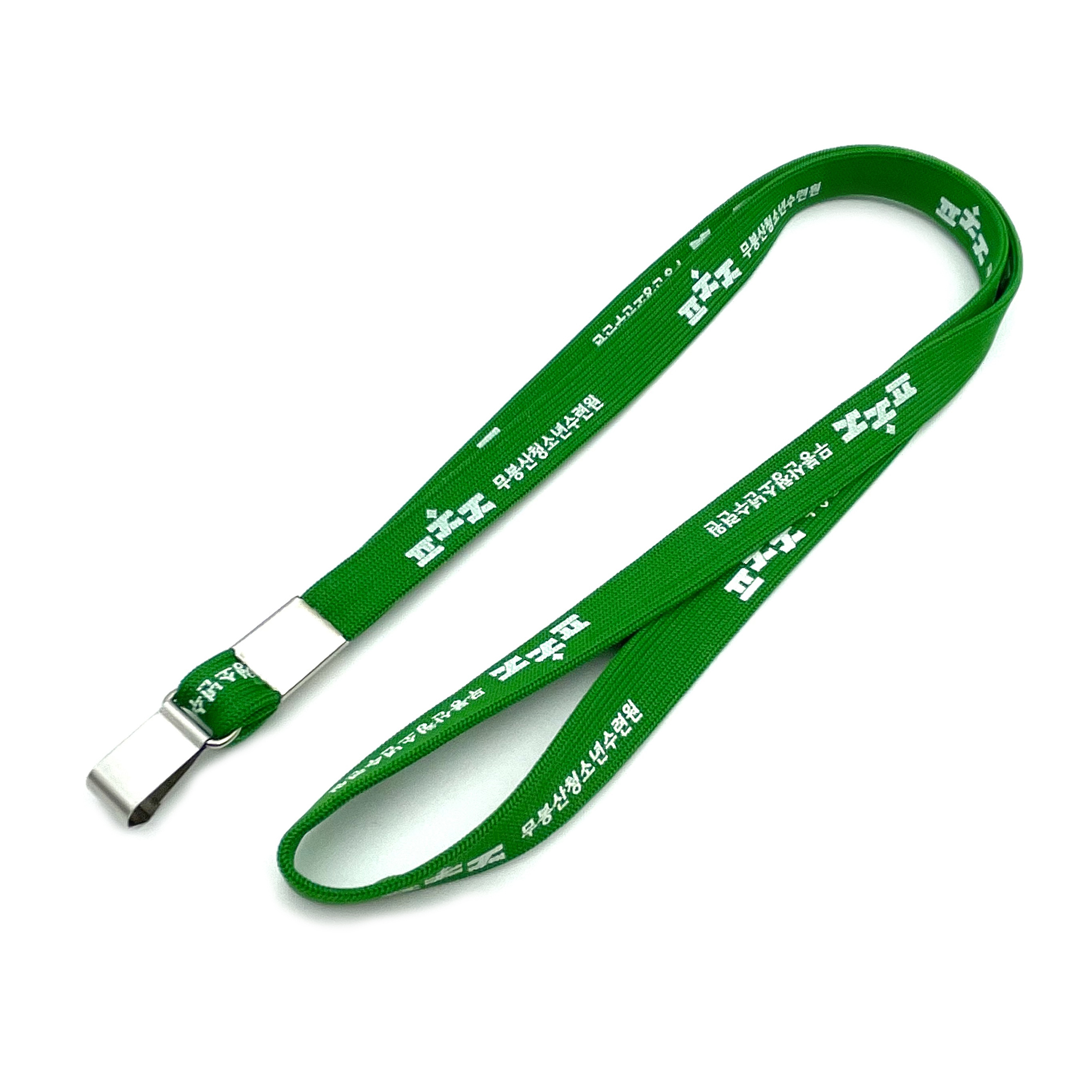 클립형 사원증 목걸이 (13mm + 단색인쇄)
