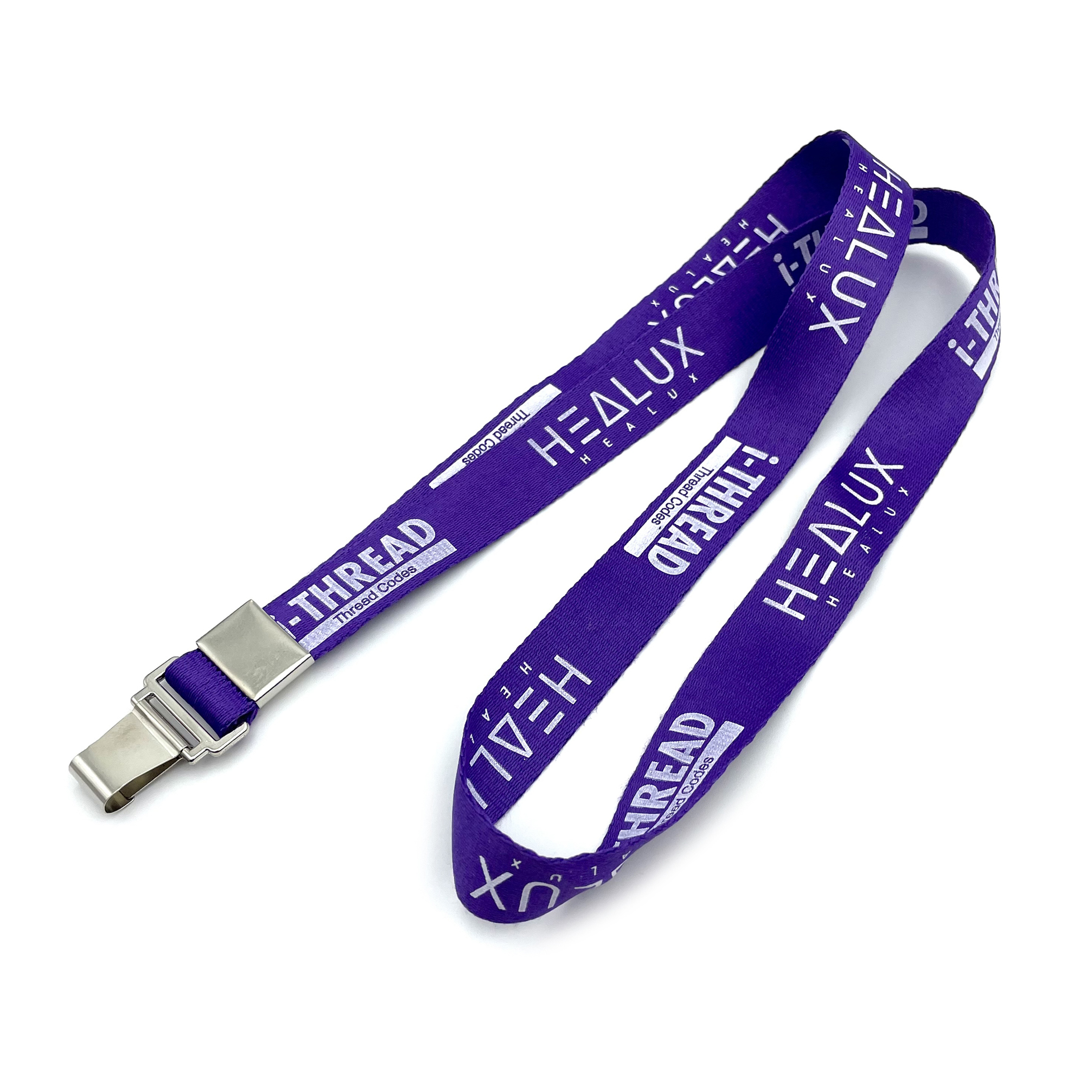 클립형 사원증 목걸이 (20mm + 단색인쇄)