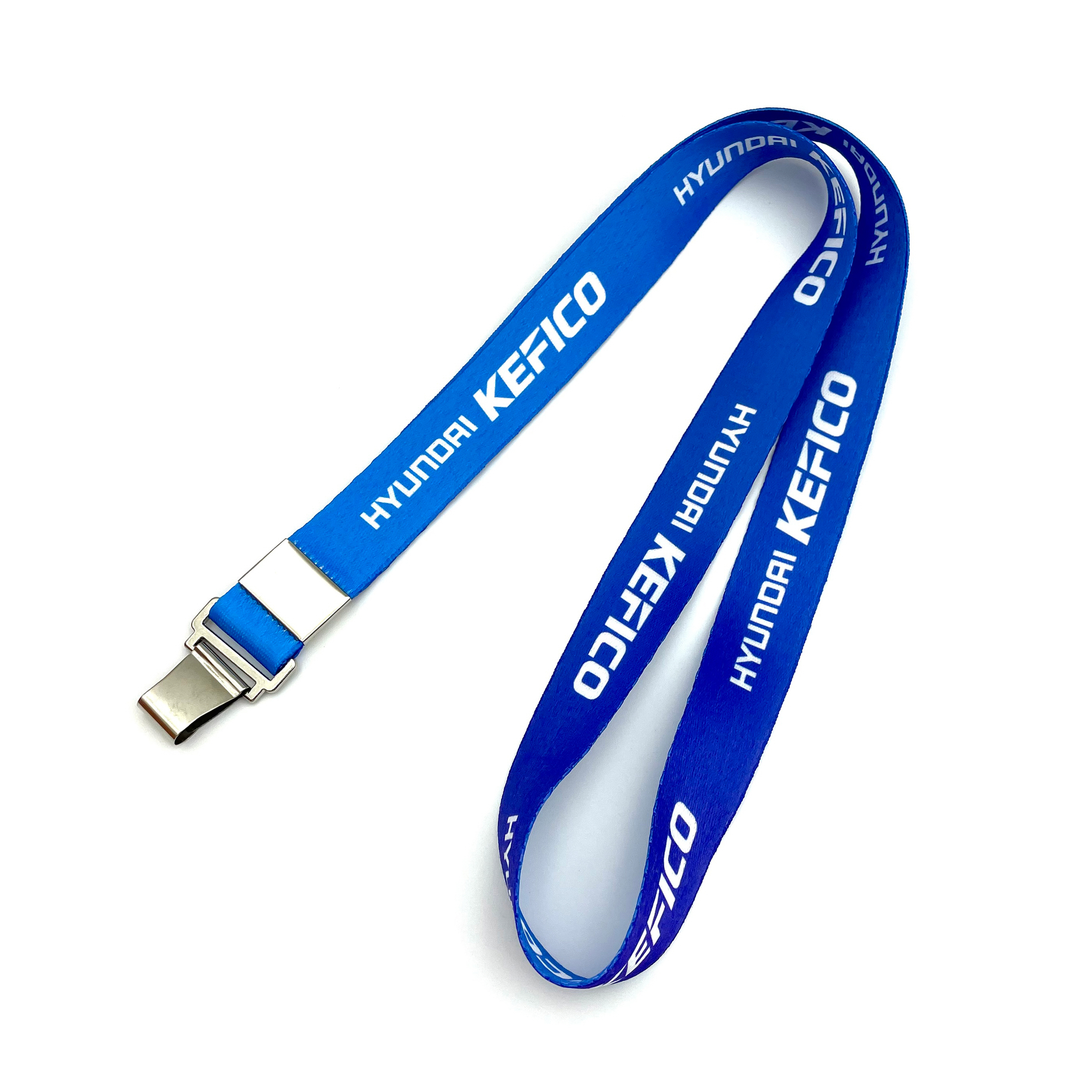 풀컬러 클립형 사원증목걸이 (넓은줄 20mm)