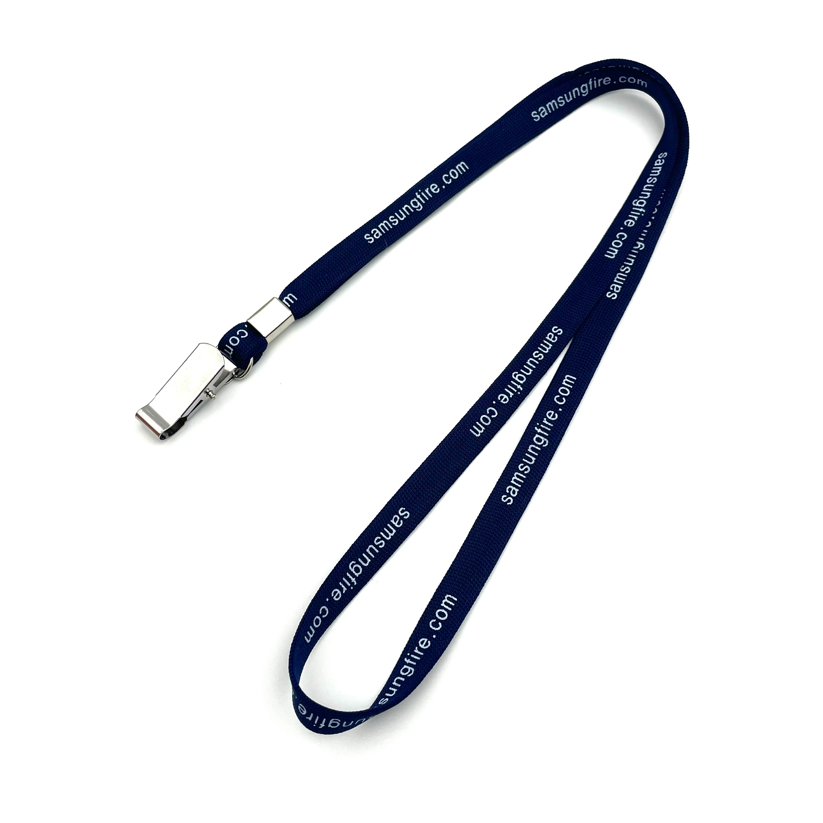 공무집게 사원증목걸이 (10mm 단색)